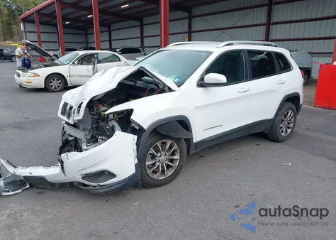 2021 Jeep Cherokee Latitude Plus 4X4 z USA, uszkodzony, nr VIN 1C4PJMLB5MD104255